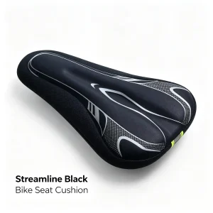 Kids Bike Saddle Cover with Reflective Strip| Soft Silicone Thickened Cushion Cover for Balance Bikes & Children’s Bicycles